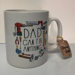 Giant “Dad can fix things” coffee mug